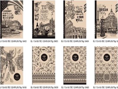 Opakowanie Notatnik ozdobny 113x165/120K linia FRESH