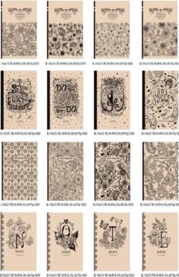 Opakowanie Notatnik ozdobny 143x215/96K kratka/gładki/linia