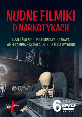 Nudne filmiki o narkotykach. Autor: Leszek Korzeniecki, Jakub Herok. SmakLiter.pl Okładka książki Nudne filmiki o narkotykach