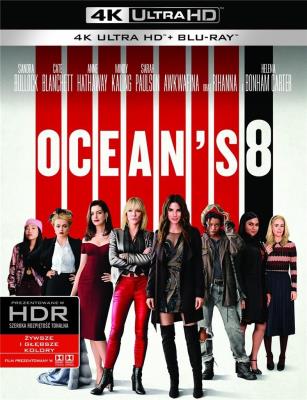 Okładka książki Ocean's 8 (2 Blu-ray) 4K
