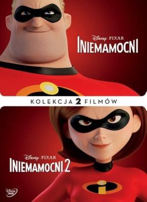 Pakiet: Iniemamocni/ Iniemamocni 2. (2 DVD). Autor: Brad Bird. SmakLiter.pl Okładka książki Pakiet: Iniemamocni/ Iniemamocni 2. (2 DVD)