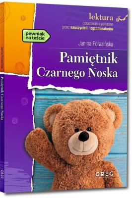 Pamiętnik Czarnego Noska z oprac. BR GREG. Autor: Porazińska Janina. SmakLiter.pl Okładka książki Pamiętnik Czarnego Noska z oprac. BR GREG