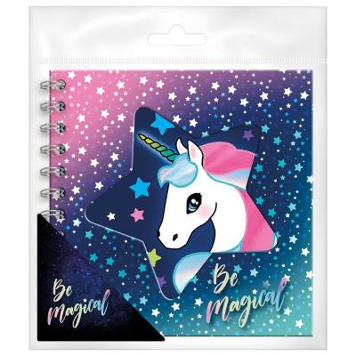 Opakowanie Pamiętnik spiralny B Jednorożec DERFORM
