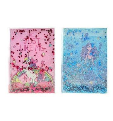 Pamiętnik z brokatowym płynem. Wydawca: ToiToys. SmakLiter.pl Opakowanie Pamiętnik z brokatowym płynem