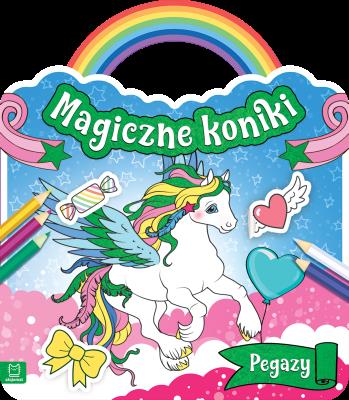 Okładka książki PEGAZY MAGICZNE KONIKI
