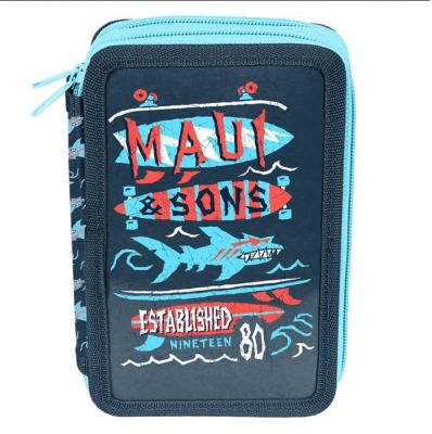 Opakowanie Piórnik 2-kom b.w. Maui and Sons MAUL-022BW PASO