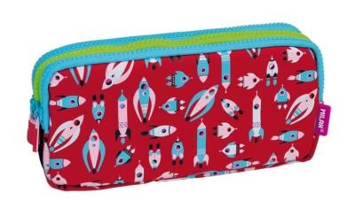 Opakowanie Piórnik 3 komorowy duży Super Heroes czerwony wz.