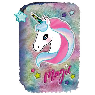 Opakowanie Piórnik dwukomorowy F Jednorożec 10 DERFORM