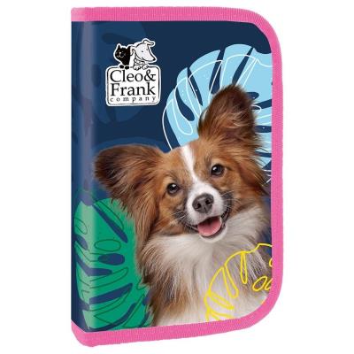 Piórnik jednokomorowy Cleo i Frank 20 DERFORM. Wydawca: Derform. SmakLiter.pl Opakowanie Piórnik jednokomorowy Cleo i Frank 20 DERFORM