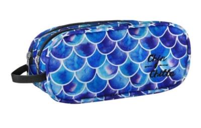 Opakowanie Piórnik Łuski niebieski