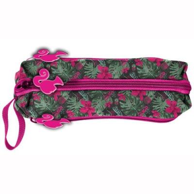 Opakowanie Piórnik trzykomorowy Barbie z ananasem bez wyposażenia