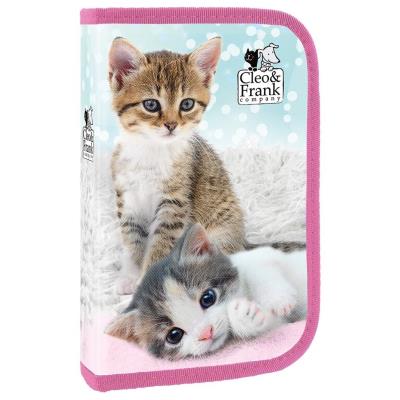 Opakowanie Piórnik z wyp jednokomorowy Cleo i Frank21 DERFORM