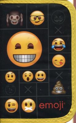 Opakowanie Piórnik z wyp. jednokomorowy Emoji 11 DERFORM