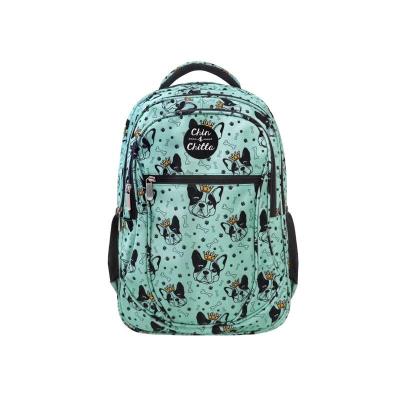 Okładka książki Plecak Buldog z koroną miętowy