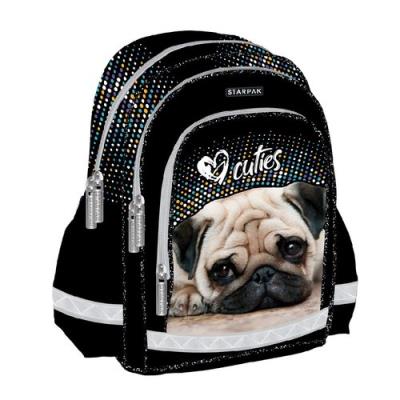 Plecak szkolny Doggy. Wydawca: Starpak. SmakLiter.pl Opakowanie Plecak szkolny Doggy