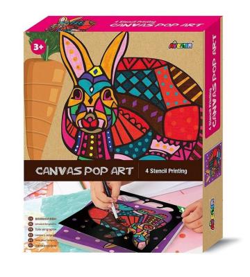 Opakowanie Płótno Pop art Królik