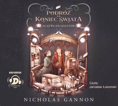 Okładka książki Podróż na koniec świata Klątwa Helmsleyów - Audiobook