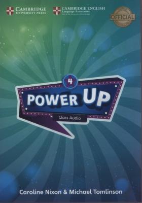 Power Up 4 Class Audio CDs. Autor: Nixon Caroline, Tomlinson Michael. SmakLiter.pl Okładka książki Power Up 4 Class Audio CDs