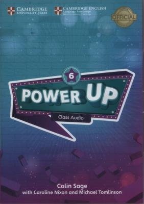 Power Up 6 Class Audio CDs. Autor: Sage Colin, Nixon Caroline, Tomlinson Michael. SmakLiter.pl Okładka książki Power Up 6 Class Audio CDs
