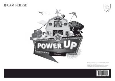 Power Up Level 1 Posters. Autor: Nixon Caroline, Tomlinson Michael. SmakLiter.pl Okładka książki Power Up Level 1 Posters