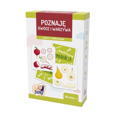 Poznaję owoce i warzywa. Wydawca: Trefl. SmakLiter.pl Opakowanie Poznaję owoce i warzywa