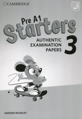 Opakowanie Pre A1 Starters 3 Answer Booklet
