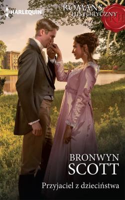 Przyjaciel z dzieciństwa. Autor: Scott Bronwyn. SmakLiter.pl Okładka książki Przyjaciel z dzieciństwa