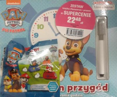 Okładka książki Psi Patrol. Zestaw nr.15 (książka + pojazd)