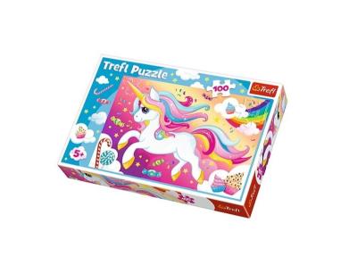 Opakowanie Puzzle 100 Piękny Jednorożec TREFL