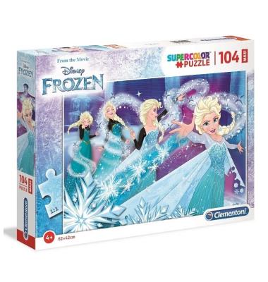 Opakowanie Puzzle 104 Maxi SuperColor Frozen