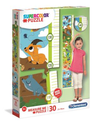 Opakowanie Puzzle 30 Measure me Cuties Animals