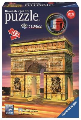 Opakowanie Puzzle 3D Łuk Triumfalny - NIGHT EDITION  216