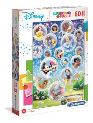 Opakowanie Puzzle 60 maxi Super kolor Disney classic