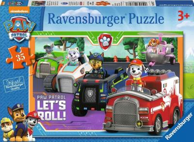 Opakowanie Puzzle Psi Patrol 35