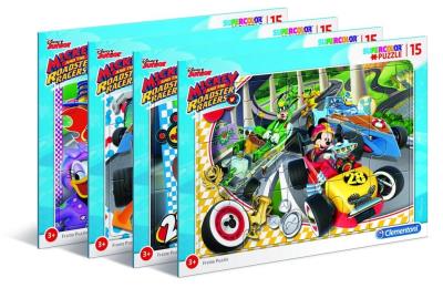 Opakowanie Puzzle ramkowe 15 Super kolor Mickey