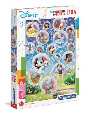 Opakowanie Puzzle Supercolor 104 Disney