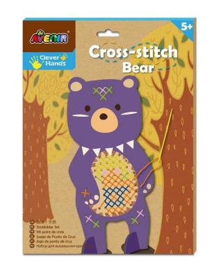 Opakowanie Ścieg krzyżowy Miś