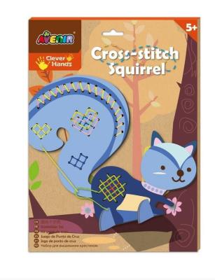 Opakowanie Ścieg krzyżowy Wiewiórka