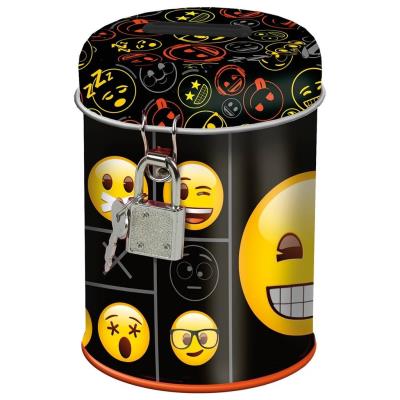 Skarbonka z kłódką Emoji 11 DERFORM. Wydawca: Derform. SmakLiter.pl Opakowanie Skarbonka z kłódką Emoji 11 DERFORM