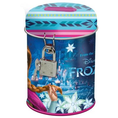 Skarbonka z kłódką Kraina Lodu 25 DERFORM. Wydawca: Derform. SmakLiter.pl Opakowanie Skarbonka z kłódką Kraina Lodu 25 DERFORM
