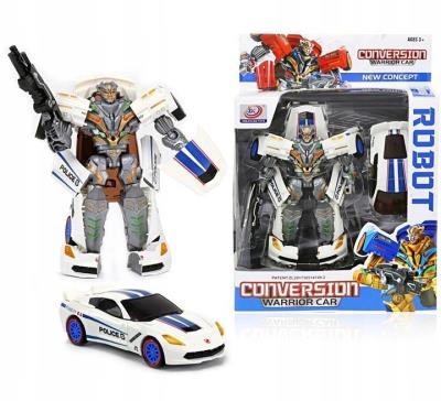 Opakowanie Składany Auto-Robot Transformers Wojownik White