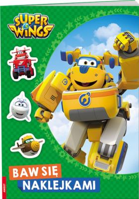 Okładka książki Super Wings Bawię się naklejkami