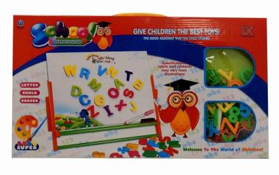 Opakowanie Tablica magnetyczna z literkami + marker