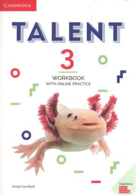Talent 3 Workbook with Online Practice. Autor: Cornford Annie. SmakLiter.pl Okładka książki Talent 3 Workbook with Online Practice