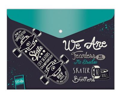 Opakowanie Teczka kopertowa A4 PP z zatrzaskiem We Are