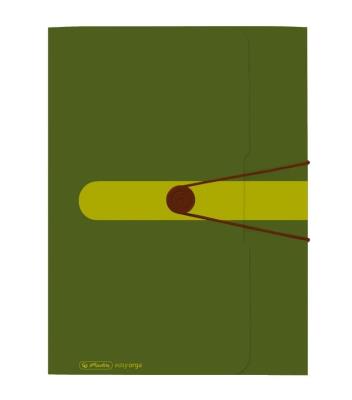 Opakowanie Teczka rysunkowa A4 PP z gumką zielona