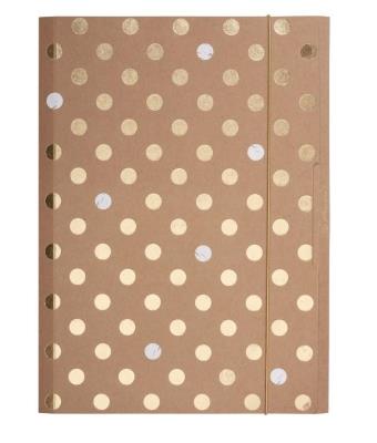 Opakowanie Teczka rysunkowa A4 z gumką Pure glam