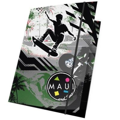 Opakowanie Teczka z gumką A4 Maui and Sons Skater 15 sztuk