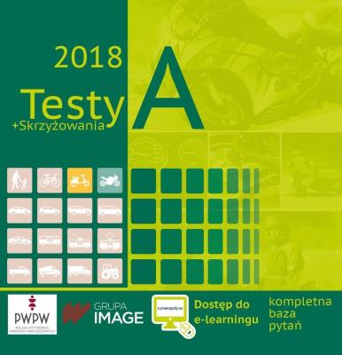 Testy A + skrzyżowania CD w.2018 IMAGE. Autor: praca zbiorowa. SmakLiter.pl Okładka książki Testy A + skrzyżowania CD w.2018 IMAGE