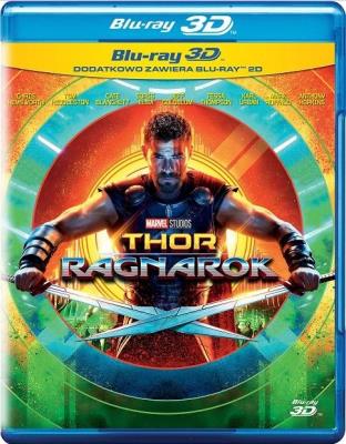 Thor - Ragnarok (2 Blu-ray) 3D. Autor: Taika Waititi. SmakLiter.pl Okładka książki Thor - Ragnarok (2 Blu-ray) 3D